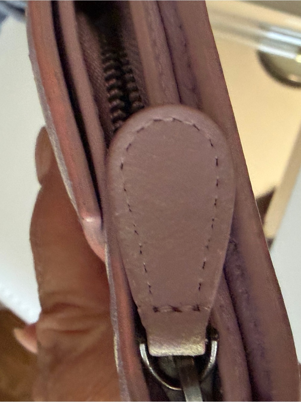 Bottega Veneta Woven Leather Clutch Wallet in Mauve Pink - Picture 2 of 6